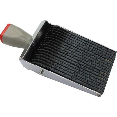 Business 16 Digits Date Roller Stamp Personalized English Alphabet Number Symbol Rolling Wheel Stamp Multi-Function