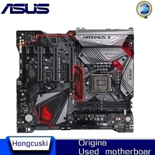For ASUS ROG MAXIMUS X APEX Original motherboard Socket LGA1151 DDR4 Z370 Desktop Motherboard