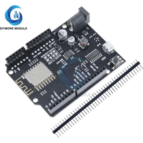 For WeMos D1 R2 WiFi Development Board Based ESP8266 ESP-12F CH340 Micro USB For Arduino Nodemcu Compatible