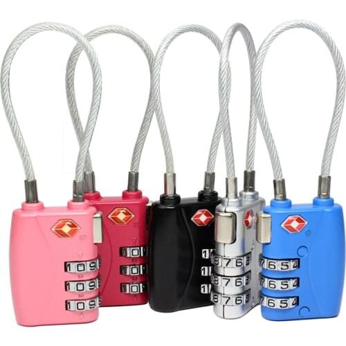 Combination lock pull rod luggage luggage anti-theft lock consignment helmet lock suitcase padlock335