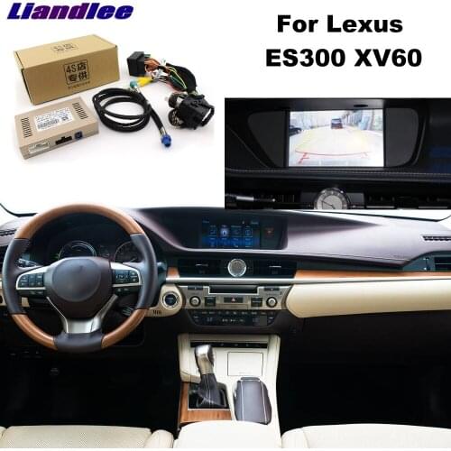 Liandlee Parking Camera Interface Reverse Back Up Park Camera Kits For Lexus ES300 XV60 Original Display Upgraded