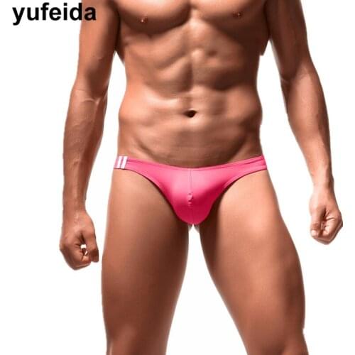 Mens Thongs And G strings Sexy Gay Men Underwear Smooth Ice Silk Briefs Mens Bikini T back Thong Tanga Panties Underpants