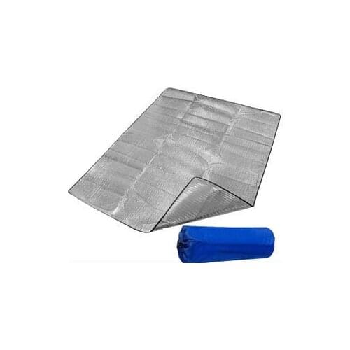 Camping Barraca Air Mattress Moisture-proof Pad Outdoor Double Faced Aluminum Broadened Thickening Tent Picnic Rug Floor Mat