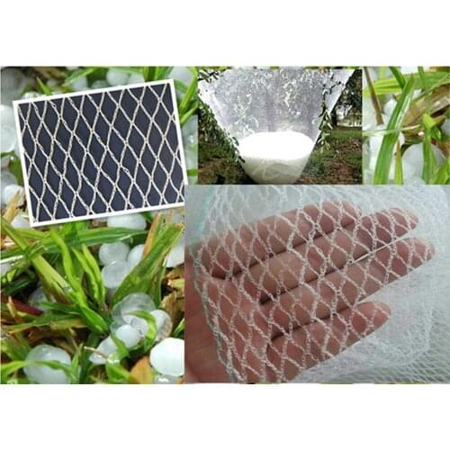 Nylon Anti-Hail Netting, Hail Protect Garden Netting Mesh White 8mm Net