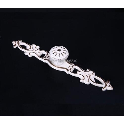 New Cabinet Knobws & Handles Euro-Style Bedroom Furniture Door Knobs Ivory Knobs Closet Handle Drawer Pulls Bars