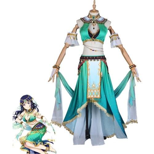 Love Live Sunshine Aqours Dancing Diva Matsuura Kanan Dress Women Fancy Cosplay Costumes Halloween Party Uniforms Custom Made