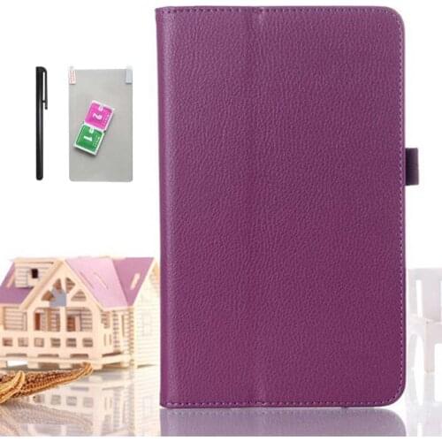 SM-T231 SM-T230 Litchi PU Leather Flip Case Cover For Samsung Galaxy Tab 4 7.0 T230 T231 T235 Stand Cases 7 inch Tablet