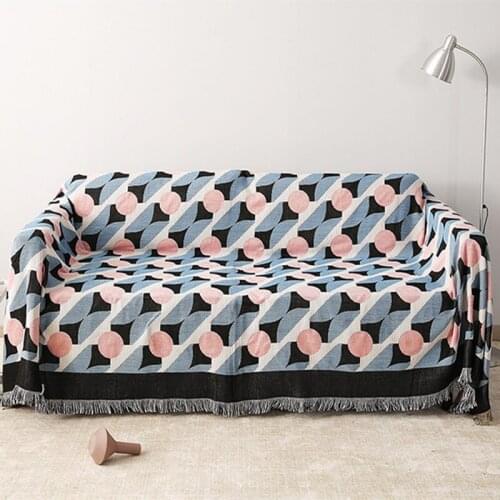 Four Seasons Dream Throw Blanket Multifunction Geometry Decorative Slipcover Cobertor on Sofa Bed Travel Blankets For Beds