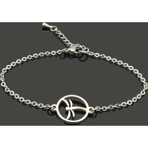 Dragonfly Charm Stainless Steel Chain Bracelet High Quality Stainless Steel Dragonfly Pendant Chain Bracelet For Women Girls