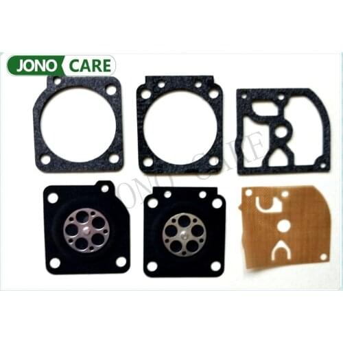 2SETS OEM ZAMA CARBURETOR REBUILD CARB KIT RB-69 FOR STIHL, JONSERED AND HUSQVARNA CHAINSAWS HS BG 45 55 65 85 GND-39 GND-33