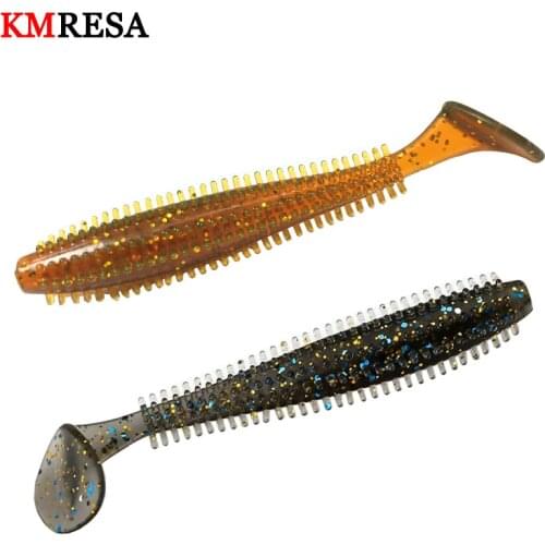 6pcs Shad Worm Silicone Soft Bait professional Lure 90mm/4.2g wobbler fishing soft lure for bass Baits Carp For Fishing Tackle