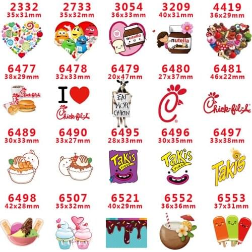 Free Shipping 30 Pcs Cartoon Character Planar Resin PR 2332