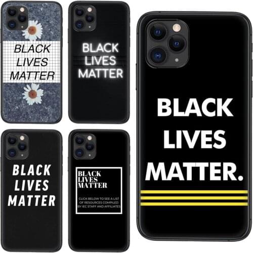 TPU Phone Shell Case Kawaii Black Lives Matter For Redmi Note 10 9 9S 9T 8 8T 7 6 5 5A 4 Pro Max 4G 5G