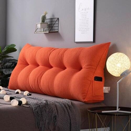 De Respaldo Cama Pilow Almofada Poduszki Na Siedziska Stoelkussen Seat Cojine Home Decor Back Big Pillow Bed Headboard Cushion