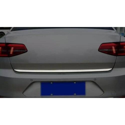 For 2018 Volkswagen 18 New Magotan B8L Tailgate Trim 19 Trunk Bright Strip Rear Tail Box Decoration