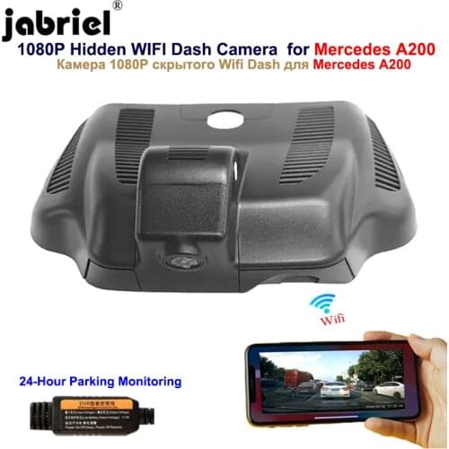 Jabriel Hidden Wifi 1080P Dash cam car camera for Mercedes benz a200 w176 2018 2019 2020 android IOS