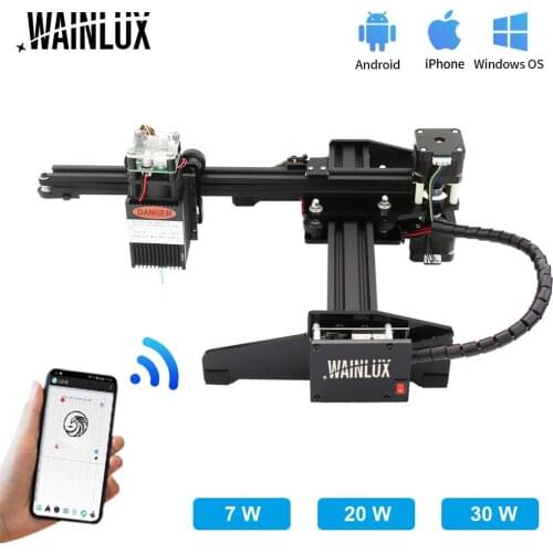 Laser Engraver Laser Engraving Machine JL4 CNC Wood Logo Mark Marking Engraver 7W 20W 30W Wifi Supported Etching Range 140*120mm