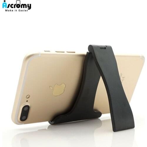 Ascromy Mini Mobile Phone Holder Stand For iPhone 7 8 X Oneplus 6 One Plus 5T Xiaomi Mi8 Redmi Note 5 4 pocophone f1 Lazy Holder