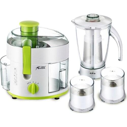 Multifunction Juicer Combination Fruit Juice Extractor Soybean Milk Maker Meat Grinder Chili Powder Grinder Vegetable Blender