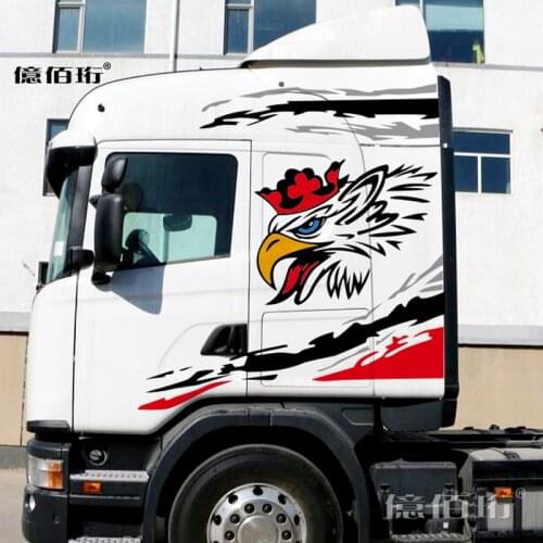 Car stickers FOR SCANIA car body decoration decals large truck personalized custom film
