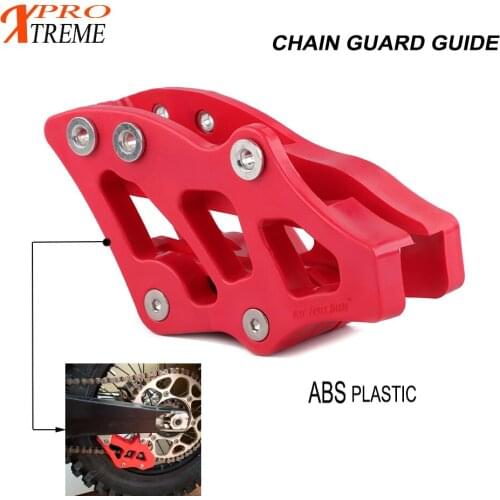 Motorcycle CNC Chain Guide Guard Block Slider For HONDA CR125R CR250R CRF250R CRF450R CRF250X CRF450X