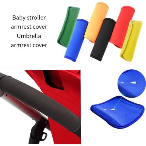 New Baby Pram Handle Pushchair Baby Stroller Armrest Case Armrest Covers Baby Stroller Handle Accessories & Parts