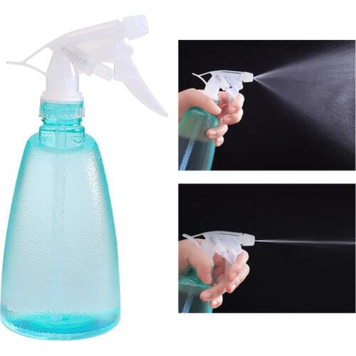 500ml Plastic Containers Plants Flowers Spray Bottle High Pressure Water Sprayer Salon Hairdressing Refillable Bottles Tools