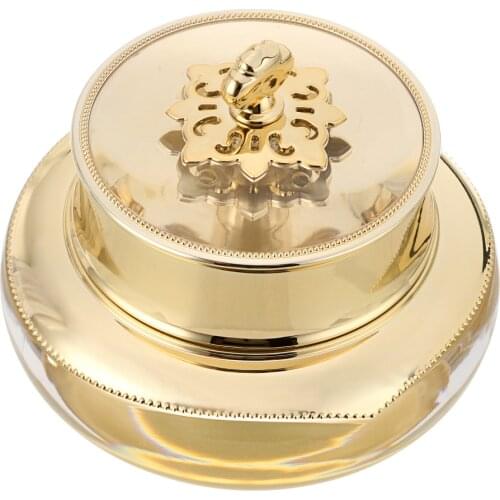 30/50g Crown Empty Jar Bottle For NAIL ART Powder Makeup Cosmetic Cream Container,Acrylic And PP Material 1 pcs