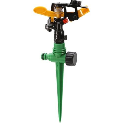 360 degree Rotating Water Sprayer Garden Yard Watering Irrigation Circular Lawn Sprinklers Outdoor spray dimeter can be 26~41ft
