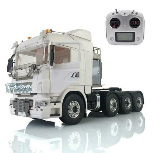 1/14 LESU Metal 8*8 Chassis Hercul Sca Tractor Truck Radio 6181 Rack Light THZH0995-SMT4