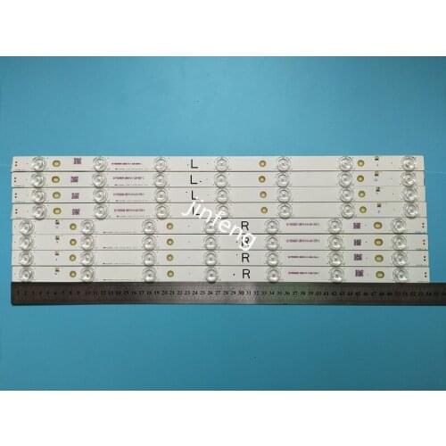 16PCS 100% New LED backlight strip A rray for tx-55dx600e TB5509M M30900 16V0 E74739 EX-55S0VE04-2Z543-0-I-631-0489-1
