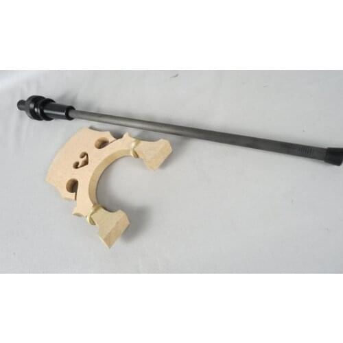 4/4 adjustable double bass bridge +screw style Upright bass Carbon fiber endpin