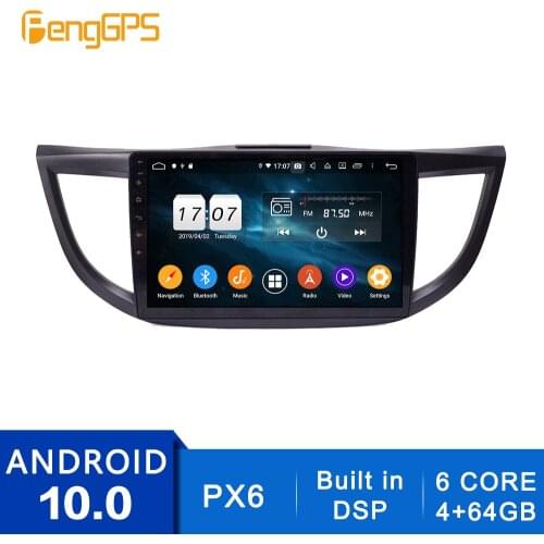 Android 10.0 Radio For Honda CRV 2012-2016 Touchscreen Multimedia GPS Navigation Headunit CD DVD Player Car Stereo Carplay DSP