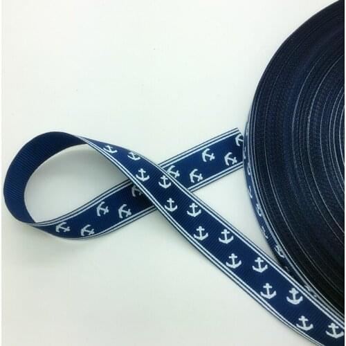 Free Shipping 5 Yards 3/4'' 20mm Wide Printed Grosgrain Ribbon Hair Bow/Christmas/wedding DIY Sewing ,#AD05