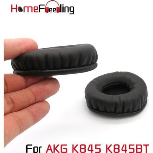 Homefeeling Ear Pads for AKG K845 K845BT Headphones Super Soft Velour Sheepskin Leather Ear Cushions Universal Replacement