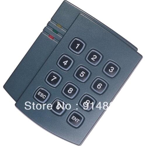 DWE CC RF 5pcs/lot +Free Shipping +keypad access control +EM rfid reader + 125khz+ wiegand 26 output proximity card reader