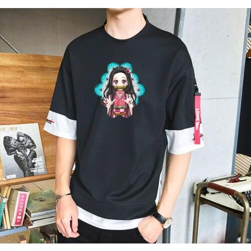 Game Anime Demon Slayer t Shirt Unisex Casual Shirt Summer Men Short Sleeves Teenagers Cosplay Cartoon t Shirt