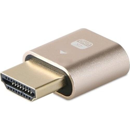 HDMI-compatible-compatable Lock Screen Treasure Dummy Plug 4K Ultra-high-definition Virtual Display Virtualizer