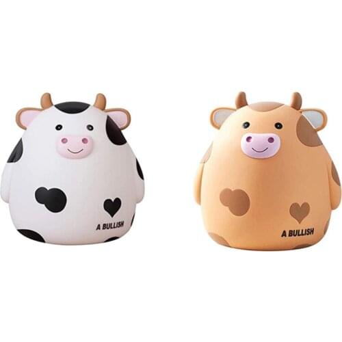 Piggy Bank,Cute Cow Money Bank for Boys and Girls,Childrens Shatterproof Coin Bank,Best Birthday for Children