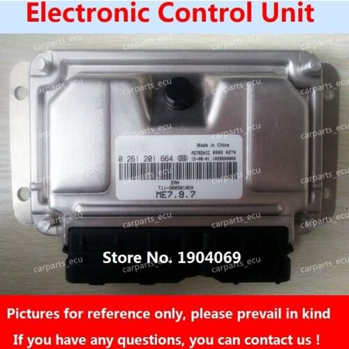 Engine Computer Board 0261B07188 S12-3605010 M7.9.7 ECU F01R00D454 F01RB0D454 M12-3605010EA/0261201664 T11-3605010EA For Chery