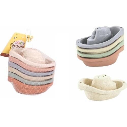 Cartoon animal geometry Funny Wheat Straw Stacking Science lesson straw color science bath toys Cup cups M2B8