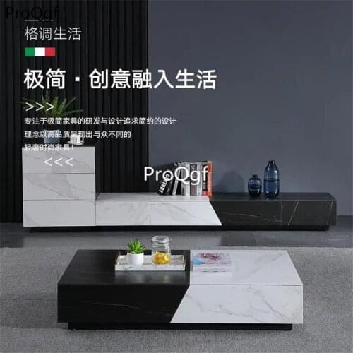 Prodgf 1Pcs A Set Home ins Home TV Cabinet and Sofa Table