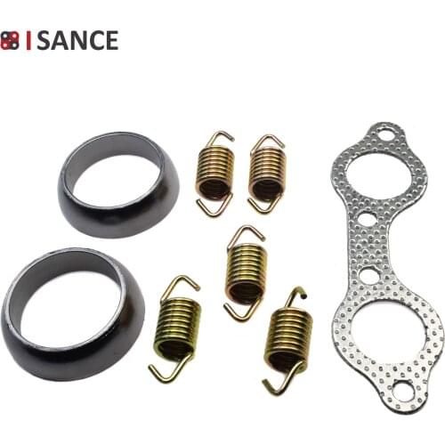 3610047 5811511 For Polaris Sportsman 600 700 800 2003-2007 2010 2013 Exhaust Gasket Spring Donut Seal Rebuild Repair Kit