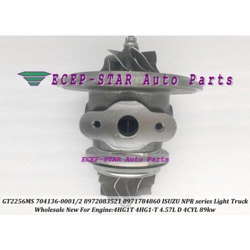 Turbo CHRA Cartridge GT2256MS 704136 704136-0001 704136-0002 8972083521 8971784860 For ISUZU NPR Light Truck 4HG1T 4HG1 T 4.57L