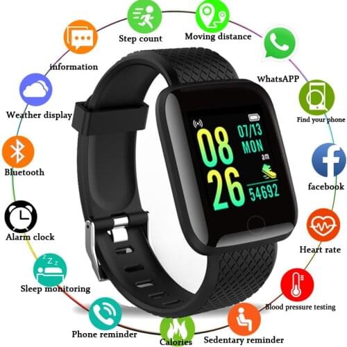 Smart Watch D13 Fitness Tracker Smartwatch Men Women Bluetooth Heart Rate Tracker Smart Bracelet Android IOS for Apple Xiaomi