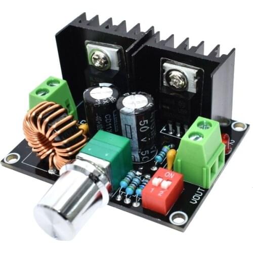 VHM-141 Max 8A 200W DC-DC Step Down Buck Converter Power Supply XL4016 PWM Adjustable 4-40V To 1.25-36V Step-Down Board