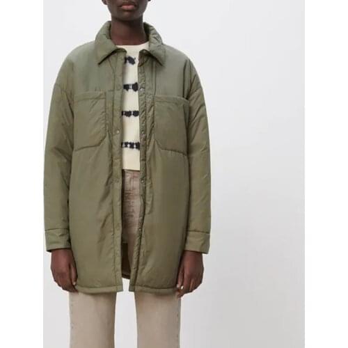 Vintage Overcoats Long Sleeve Slit Shirt Jackets Parkas Womens Casual Loose Outerwear Female Coats Baggy Solid Overcoat New