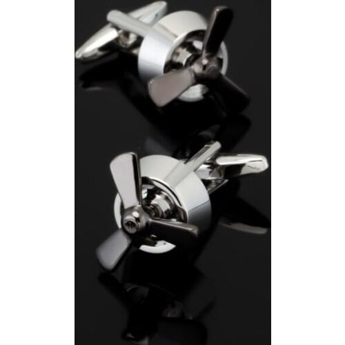 High quality mens shirts Cufflinks airscrews styling cufflinks, 3 double sale free shipping