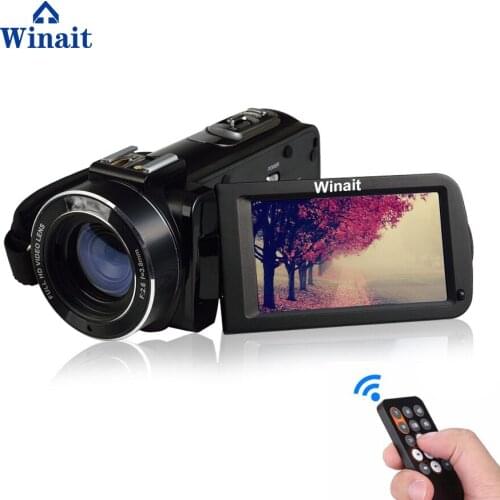 Winait Wifi 24Mp Full HD Video 3.0" Touch Panel Screen NP-40 Lithium Battery Mini Camcorders Digital Video Cameras HDV-Z20