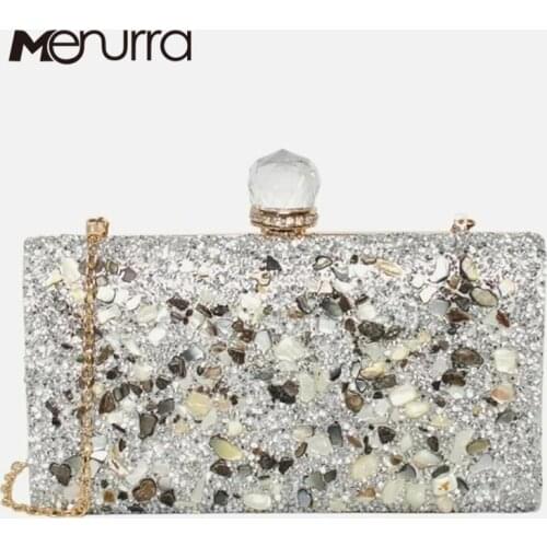 Stone Women Evening Handbag Diamond Clutches Purse Lady Diamond Banquet Bag Elegant Female Wedding Party Day Clutch Bags